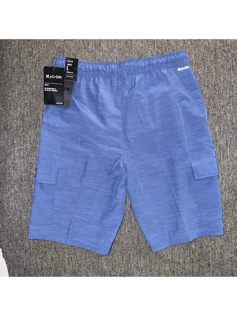 Hurley Boys Large Sizes 14-16 Boardshorts H2O Dri Shoreline Blue 987671-U0H New